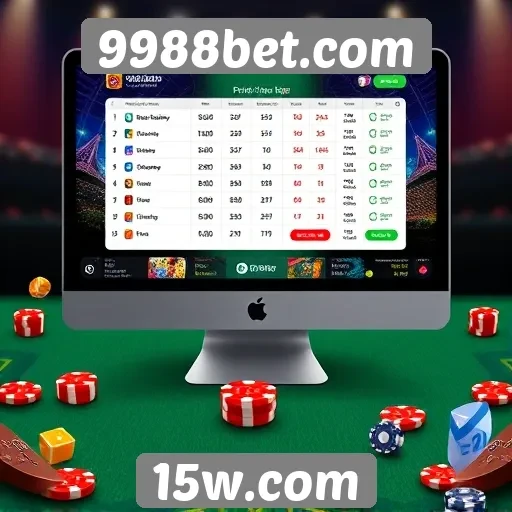 Interface do usuário do 9988bet.com em detalhes